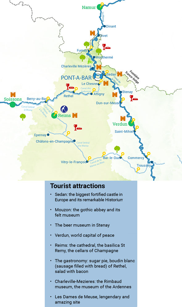 Tourist attractions in the Ardennes