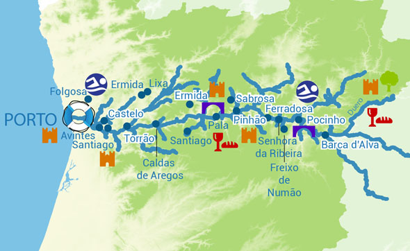 Itinéraires croisière fluviale suède